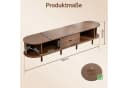 Thanaddo Lowboard TV-Schrank mit Schubladen Multifunktionale Aufbewahrung Bild 1