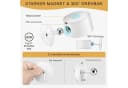 Vivitar LED Wandleuchte 360° drehbar Magnetisch RGB Weißlicht Bild 4