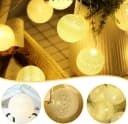 Vivitar LED-Lichternetz Dimmbar Wattebausch-Licht 8 Modi 5 Helligkeiten Bild 5