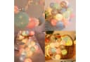 Vivitar LED-Lichterkette Wattebällchen Dimmbar mit Fernbedienung Bild 1