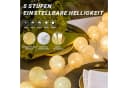 Vivitar LED-Lichternetz Dimmbar Wattebausch Fernbedienung Weiß Bild 3