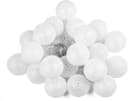 Vivitar LED-Lichternetz Dimmbar Wattebausch Fernbedienung Weiß Bild 4