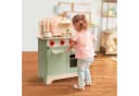 Vivitar Spielküche aus Holz mit Herd, Backofen, Kühlschrank, Mikrowelle & Spüle Bild 5