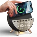 Vivitar 7-in-1 Digitalwecker mit 15W Wireless Charging & Bluetooth Bild 2