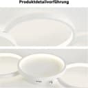 Vivitar LED Deckenleuchte 5-Ring-Design 41W Dimmbar Fernbedienung Bild 4