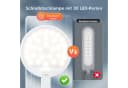 Vivitar LED Schreibtischlampe 3600-mAh Wiederaufladbar Weiß Bild 5