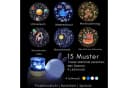 Vivitar LED-Sternenhimmel Hasen-Nachtlicht-Projektor mit 15 Mustern & Bluetooth Bild 4