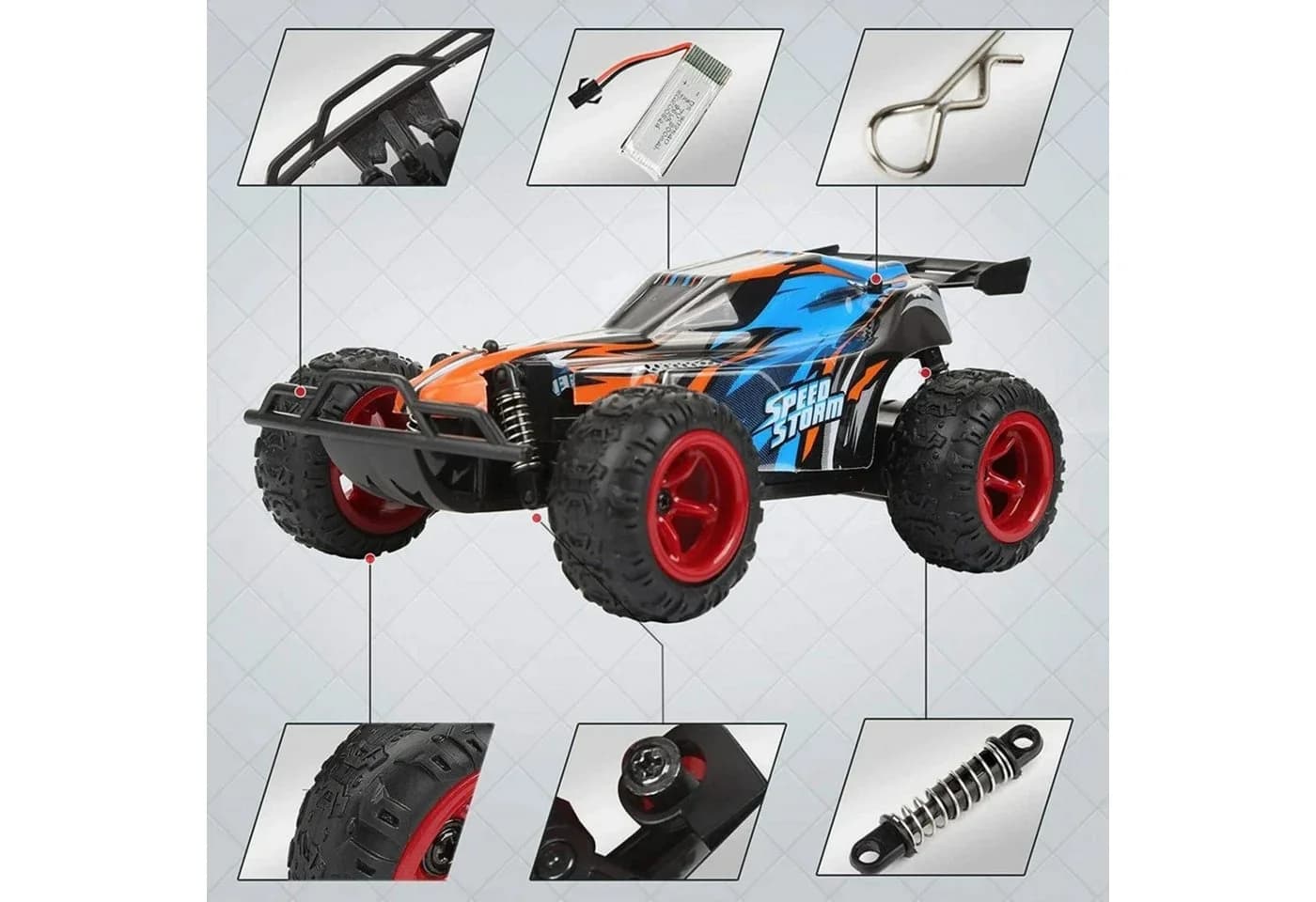 Vivitar RC-Auto 1:22 Ferngesteuert 2,4 GHz 20 km/h 2 Akkus