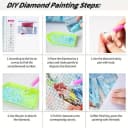 Venicce Love Kreativset Diamond Painting Bilder, 5D Diamant Painting Malerei Set – Einhorn Bild 3