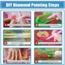 Venicce Love Diamond Painting Katze 5D Diamant Malerei Set 30x40 cm Bild 4