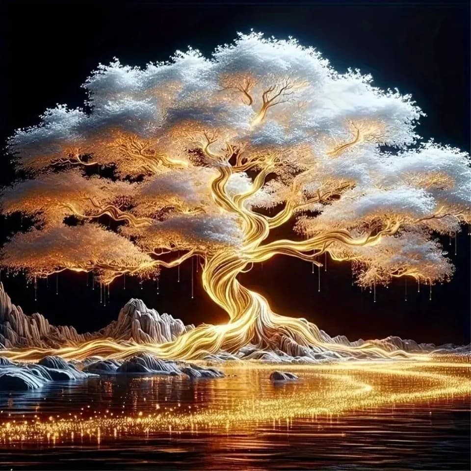Venicce Love 5D Diamond Painting Baum des Lebens - Bild 2