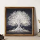 Venicce Love Kreativset Diamond Painting Bilder, Diamant Painting Malerei - Weißer Lebensbaum Bild 3