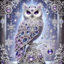 Venicce Love Kreativset Diamond Painting Bilder 5D Diamant Painting Malerei Set Eule Bild 2