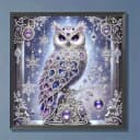 Venicce Love Kreativset Diamond Painting Bilder 5D Diamant Painting Malerei Set Eule Bild 5