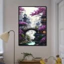Venicce Love Diamond Painting Japanischer Garten 30x20 cm Bild 4