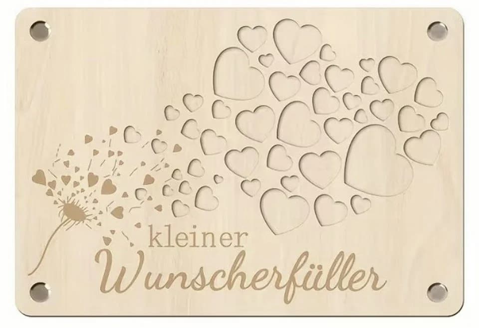 Venicce Love Geschenkbox aus Holz für Geldgeschenke - Bild 2