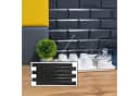 STM Company 3D Wandpaneel PVC Schwarz Ziegel Optik Bild 2