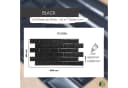 STM Company 3D Wandpaneel PVC Schwarz Ziegel Optik Bild 4