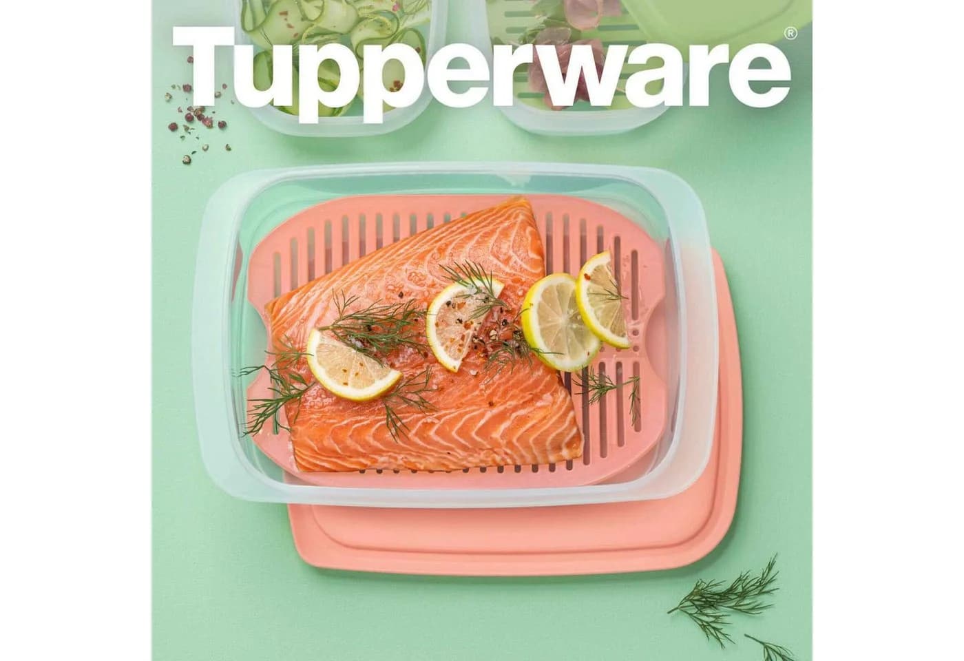 TUPPERWARE Cool'N Fresh Frischhaltedose 1,5 Liter Transparent - Bild 3
