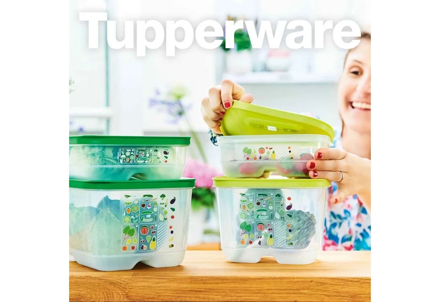 TUPPERWARE Frischhaltedose KlimaOase 800 ml transparent