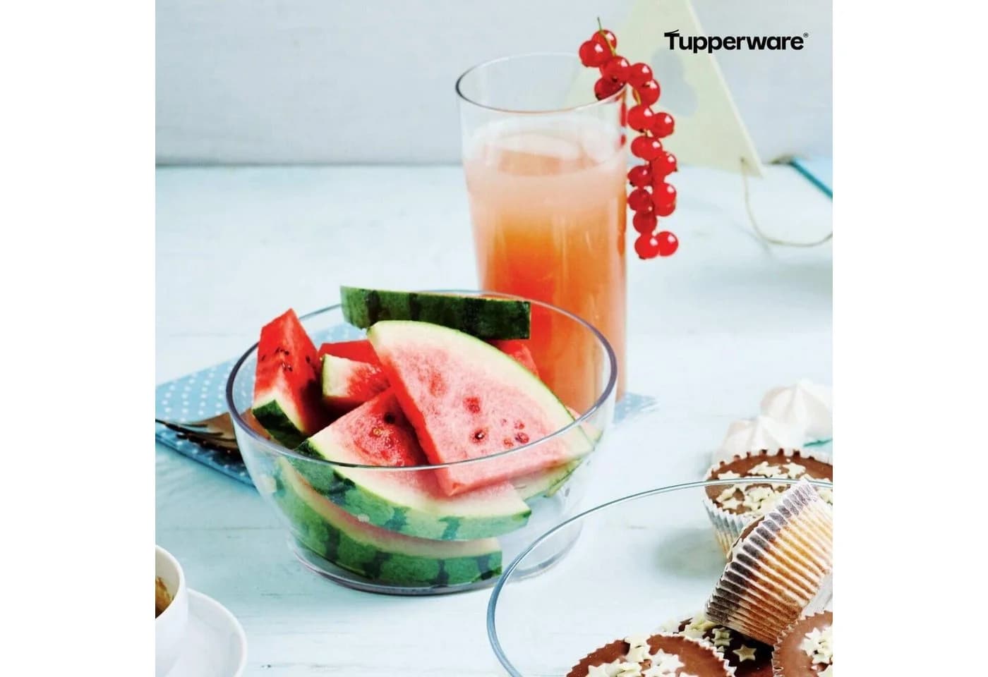TUPPERWARE Servierschüssel Clear Collection 810 ml Transparent