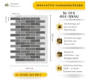 STM Company Wandpaneel AMK Fassadenziegel-Optik Paneele, Wandpaneele für Innen & Außen, 9,4 qm, Dekorative & witterungsbeständige Fassadenverkleidung, 9,4 m² Set Bild 3