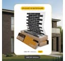 STM Company AMK Fassadenziegel-Optik Paneel Schwarz 9,4 m² Set Bild 1