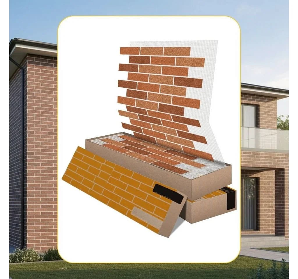 STM Company Verkleidungspaneel AMK Klinkeroptik Terracota Mix 9,4 m² - Bild 2