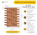 STM Company Verkleidungspaneel AMK Klinkeroptik Terracota Mix 9,4 m² Bild 3