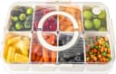 Elegear Snackbox mit 8 Fächern Weiß Polypropylen Bild 2