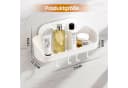 Elegear Duschablage 25x12.5cm Ohne Bohren mit Saugnapf & 4 Haken Bild 1
