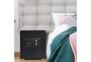 KOMFOTTEU Tresor Schwarz mit elektronischem Zahlenschloss & Alarmsystem Bild 1