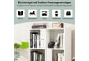 COSTWAY Bücherregal 2-tlg. mit 6 Fächern Holz Kippschutz Bild 4
