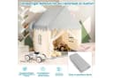 COSTWAY Spielzelt Kinder Beige 120x105x140cm Bild 1