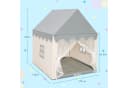 COSTWAY Spielzelt Kinder Beige 120x105x140cm Bild 5