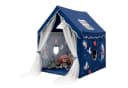 KOMFOTTEU Kinderspielzelt mit dicker Matte, 2 Fenstern & Gaze - Blau Bild 2