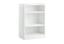 COSTWAY Bücherregal 3 Fächer Weiß Holzwerkstoff Bild 2
