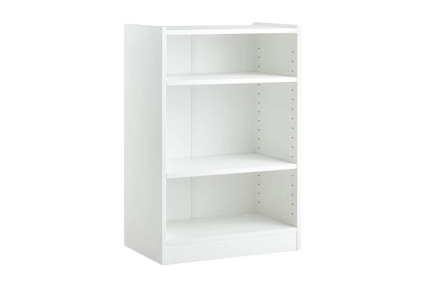 COSTWAY Bücherregal 3 Fächer Weiß Holzwerkstoff - Bild 2