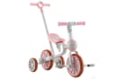 KOMFOTTEU Kinder Dreirad Balance Fahrrad 4-in-1 Rosa Blau Grün Bild 2