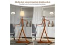 COSTWAY Stehlampe Humanoide Eckleuchte Verstellbare Gelenke Bild 1