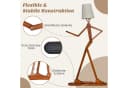 COSTWAY Stehlampe Humanoide Eckleuchte Verstellbare Gelenke Bild 5
