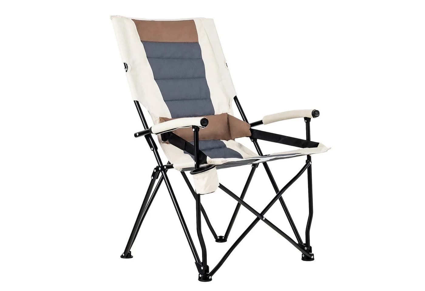 COSTWAY Campingstuhl Klappstuhl mit Getränkehalter bis 150kg - Bild 2