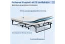 COSTWAY Gästebett Klappbar 191 x 96 cm Memory-Schaum-Matratze Bild 3