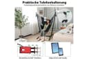 COSTWAY Hängesessel mit Gestell Grau 6-stufig verstellbar Bild 5