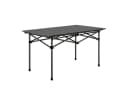COSTWAY Campingtisch Klapptisch Aluminiumtischplatte Schwarz Bild 2