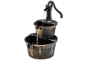 COSTWAY Gartenbrunnen Wasserbecken 41x45,5 cm mit Wasserpumpe Bild 2