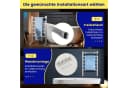 COSTWAY Badheizkörper Handtuchwärmer 10min bis 60°C 8H Timer Bild 5