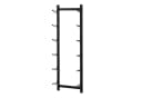 COSTWAY Weinregal Wand Metall Industrial Schwarz Bild 2