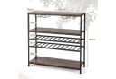 COSTWAY Weinregal Metall 35x101x100cm Bild 5