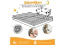 COSTWAY Baby-Reisebett 4 in 1 Beistellbett Beige 6-fach höhenverstellbar Bild 1